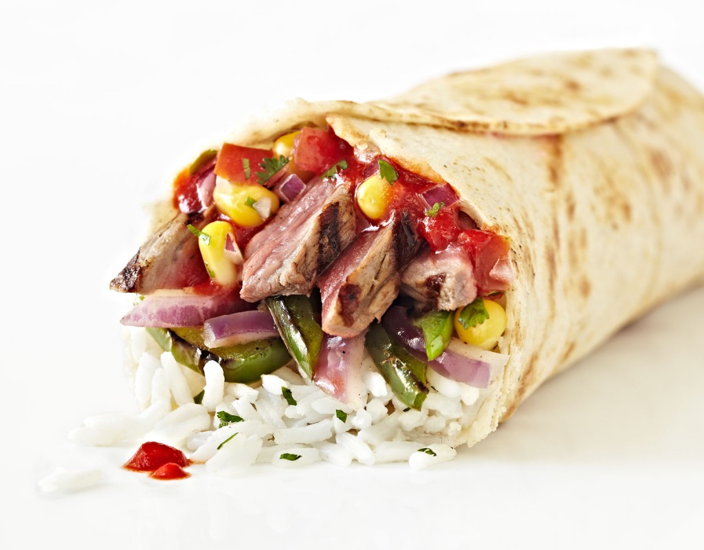 steak burrito, beef, meat, mexican food, fast food, food photographer, food photography, los angeles, crystal cartier
