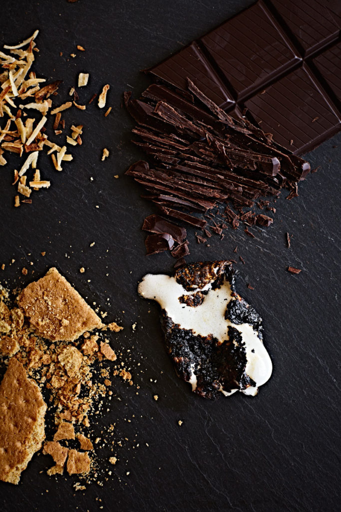 Deconstructed s'mores