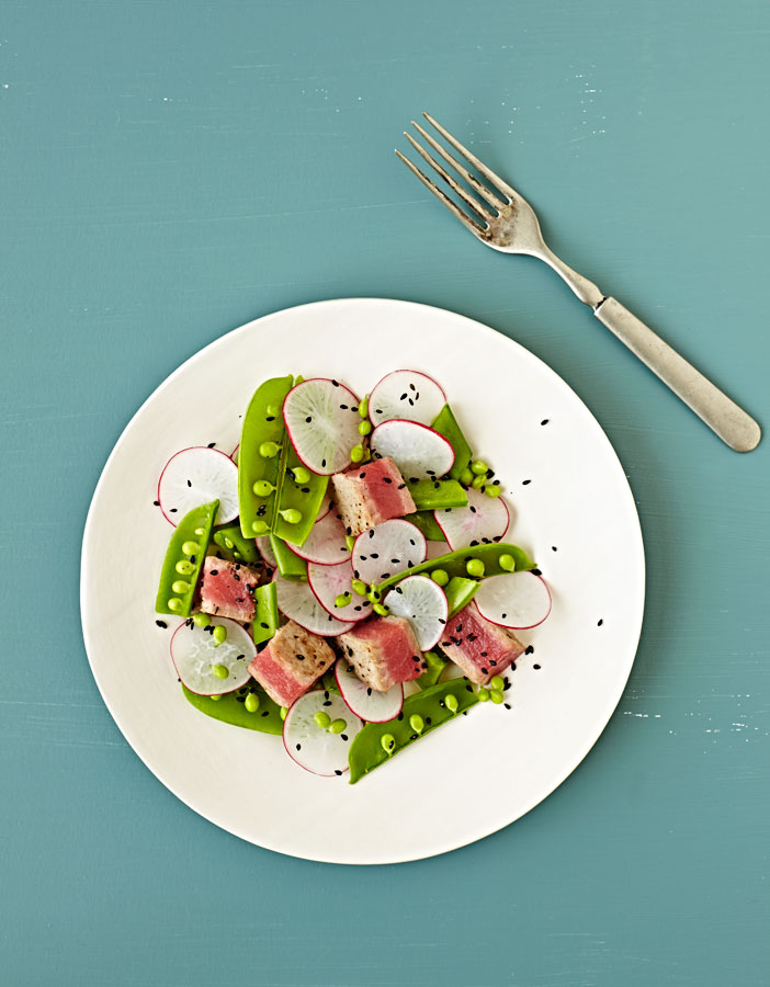 Watermelon and Snap Pea Salad Recipe