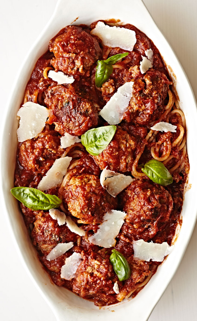 gluten free meatballs and pasta