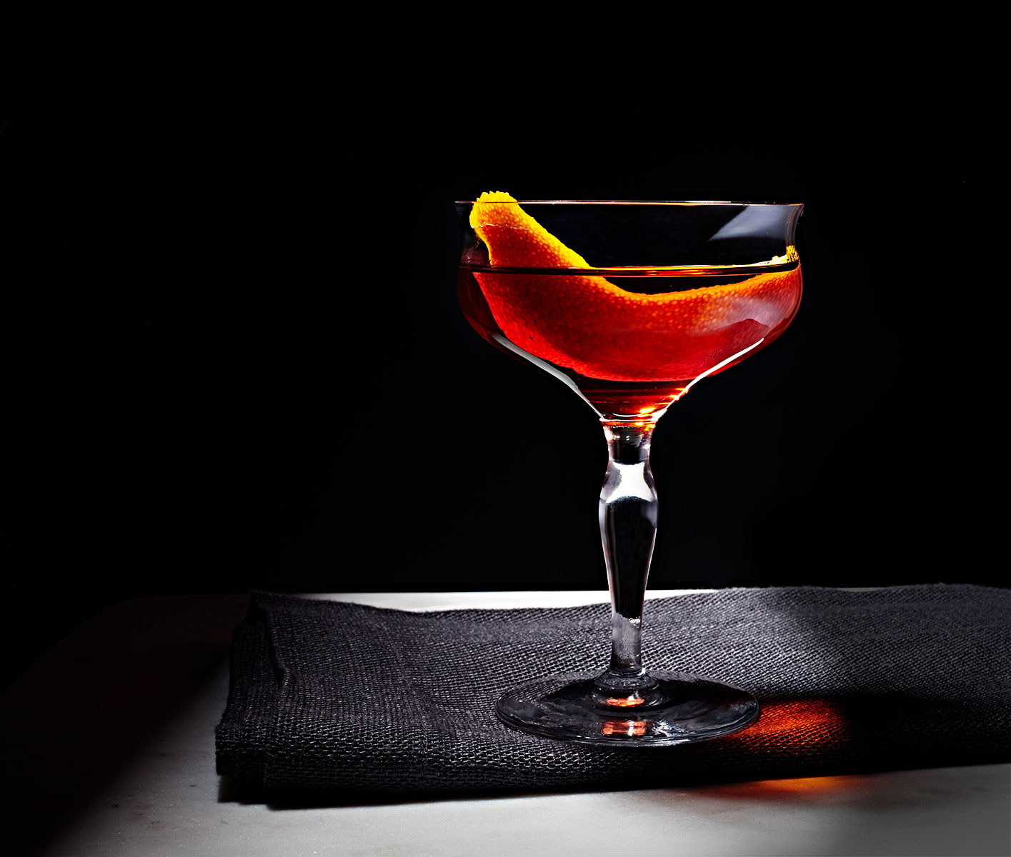 Silent Night Cocktail – Bourbon and Benedictine | The Eclectic Kitchen ...